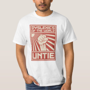 Dyslexica van de WereldUNTIE T-shirt