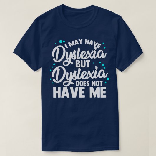 Dyslexie Bewustheid1 T-shirt (Design voorkant)