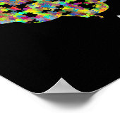 Dyslexie Bewustheid Dysgraphia Schrijfdata Poster (Hoek)