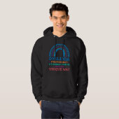 Dyslexie Bewustheid Dyslexie Hoodie (Voorkant volledig)