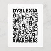 Dyslexie Bewustheid Dyslexie Leerlingen Studenten Flyer (Voorkant)