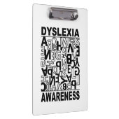 Dyslexie Bewustheid Dyslexie Leerlingen Studenten Klembord (Rechts)