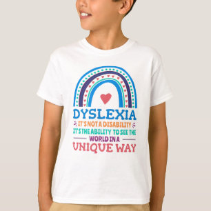 Dyslexie Bewustheid Dyslexie T-shirt