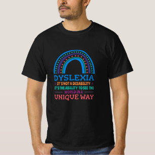Dyslexie Bewustheid Dyslexie T-shirt