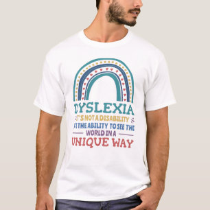 Dyslexie Bewustheid Dyslexie T-shirt