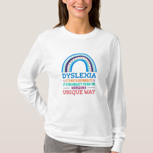 Dyslexie Bewustheid Dyslexie T-shirt