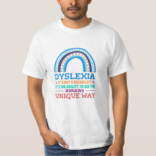 Dyslexie Bewustheid Dyslexie T-shirt