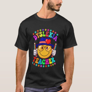 Dyslexie Bewustzijn Dyslexie Specialist Docent T-shirt
