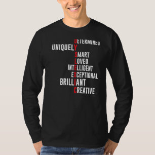 Dyslexie-definitie, bepaald uniek slimme Lov T-shirt
