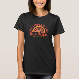 Dyslexie Docenten Bewustzijn Dyslectische Lees The T-shirt