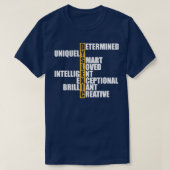 Dyslexie Dyslexisch acroniem w T-shirt (Design voorkant)