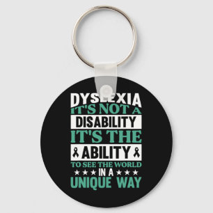 Dyslexie Het is geen handicap Dyslexie Bewustheid Sleutelhanger
