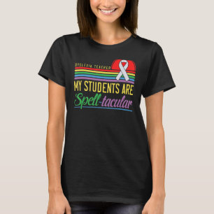 Dyslexie Leerbewustzijn Dyslectische leestherapie T-shirt