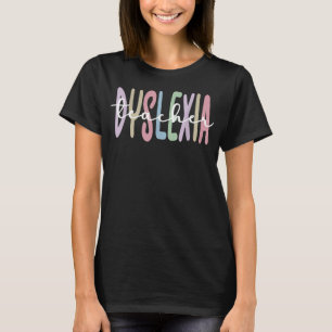 Dyslexie Leerder Dyslexische therapie Dyslexie Lee T-shirt