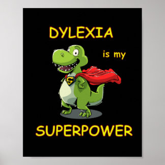 dyslexie superkracht poster