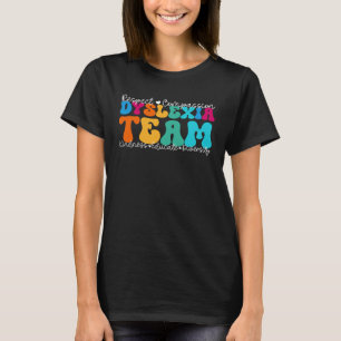 Dyslexie Team Appreciation Week Terug naar school T-shirt
