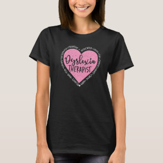 Dyslexie Therapie Dysgrafisch Dyslexie T-shirt