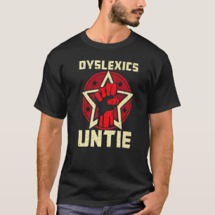 Dyslexie Untie Dyslexie Bewustheid T-shirt