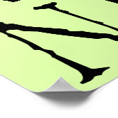 Dyslexique Ont Plus De Nuf Amusant Symbole Poster (Coin)