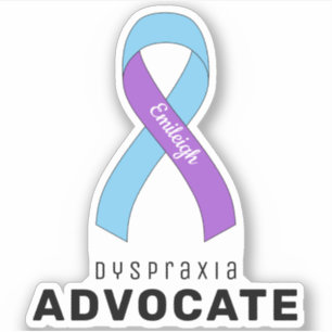 Dyspraxie Advocate vinylsticker Sticker