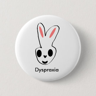Dyspraxie Ronde Button 5,7 Cm