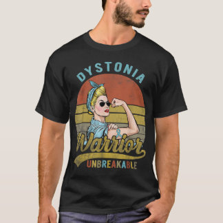 Dystonie Warrior Onbreekbaar bewustzijn T-shirt