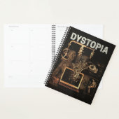 Dystopia - Techno-Dystopian Streetwear Design (Devant avec enveloppe)