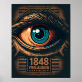 Dystopian grand frère vous regarde poster (Devant)