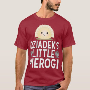 Dziadek Little Pierogi Kinder Poolse Pride Poland T-shirt