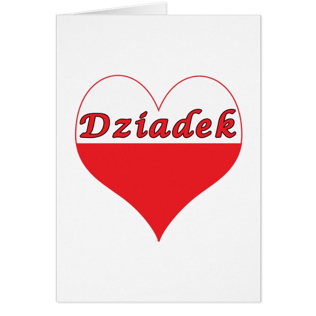 Dziadek Poland Heart (Voorkant)