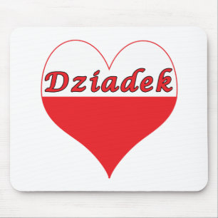 Dziadek Poland Heart Muismat