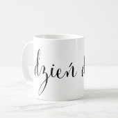 dzień dobry Good Morning polonais Mug (Devant gauche)