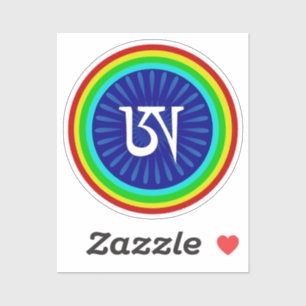 Dzogchen Symbol Tibetaans boeddhisme Sticker