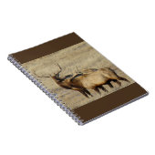 E24 Bull Elk Notitieboek (Rechterzijde)