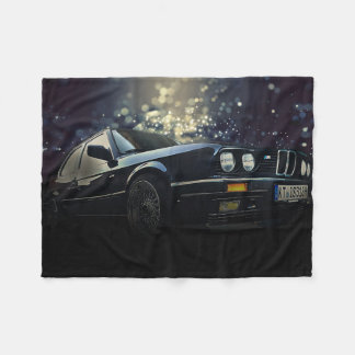 E30 Coupe mit Funken Fleece Deken