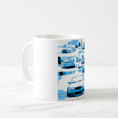 e46 strips koffiemok (Voorkant links)