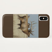 E4 Bull Elk Case-Mate iPhone Case (Achterkant (horizontaal))