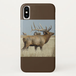 E4 Bull Elk iPhone X Hoesje