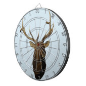 E51 Bull Elk hoofd Dartbord (Voorkant Rechts)