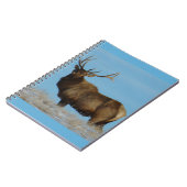 E62 Bull Elk Sky Lined Notitieboek (Linkerzijde)