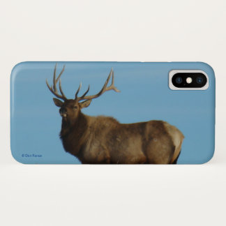 E62 Wapiti Stier Tegen De Lucht iPhone X Hoesje