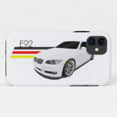 E92 Coupe Phone Case (Achterkant (horizontaal))