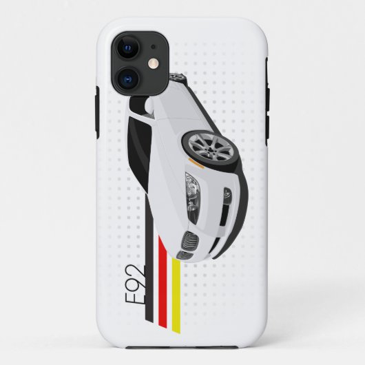 E92 Coupé telefoonhoes Case-Mate iPhone Case (Achterkant)