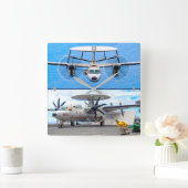 E-2 HAWKEYE VIERKANTE KLOK (Huis)