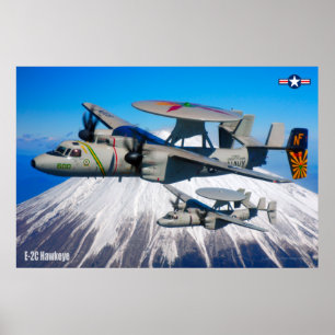 E-2C-HAWKEYE POSTER