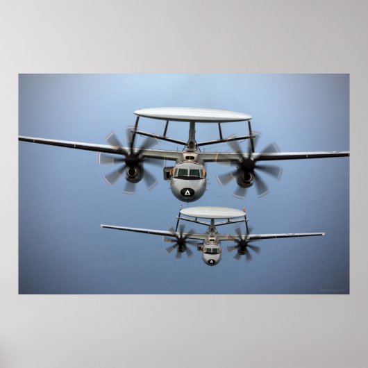 E-2D Hawkeye Poster (Voorkant)