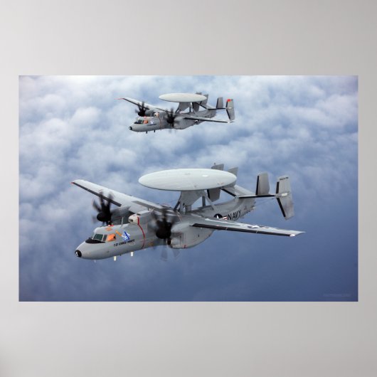 E-2D Hawkeye Poster (Voorkant)