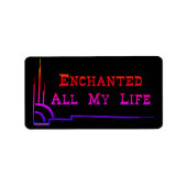 e.a.m.l. ADDRESS LABEL SIZE STICKERS studio miiri (Voorkant)