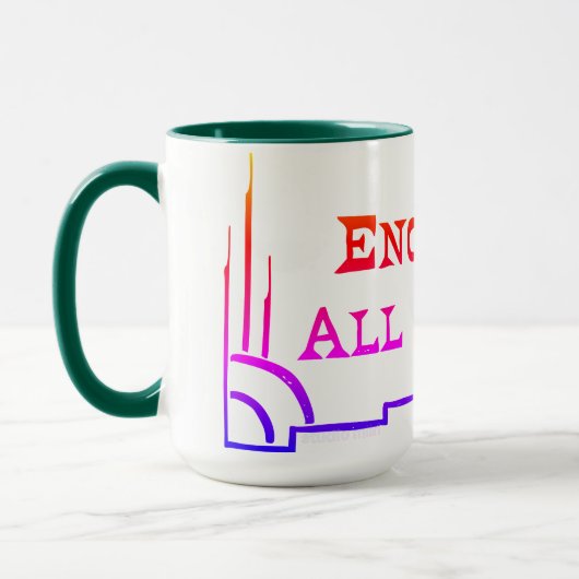 e.a.m.l. COFFEE MUG <<sunrise>> studio miiri Mok (Links)