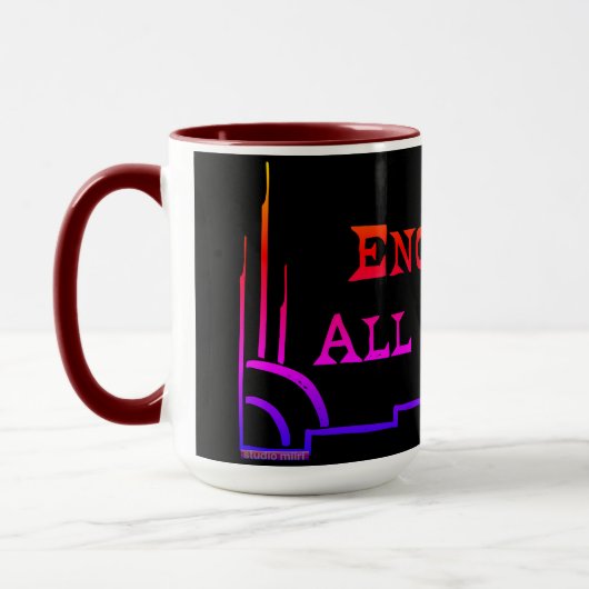 e.a.m.l. COFFEE MUG <<sunset>> studio miiri (Gauche)